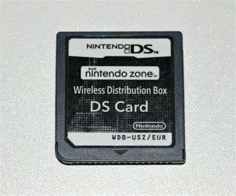 Nintendo Zone Wireless Distribution Box DS Card 